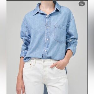 Citizens of Humanity Kayla shirt size S